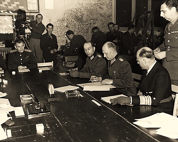 Despre o capitulare necondiționată la 8-9 mai 1945