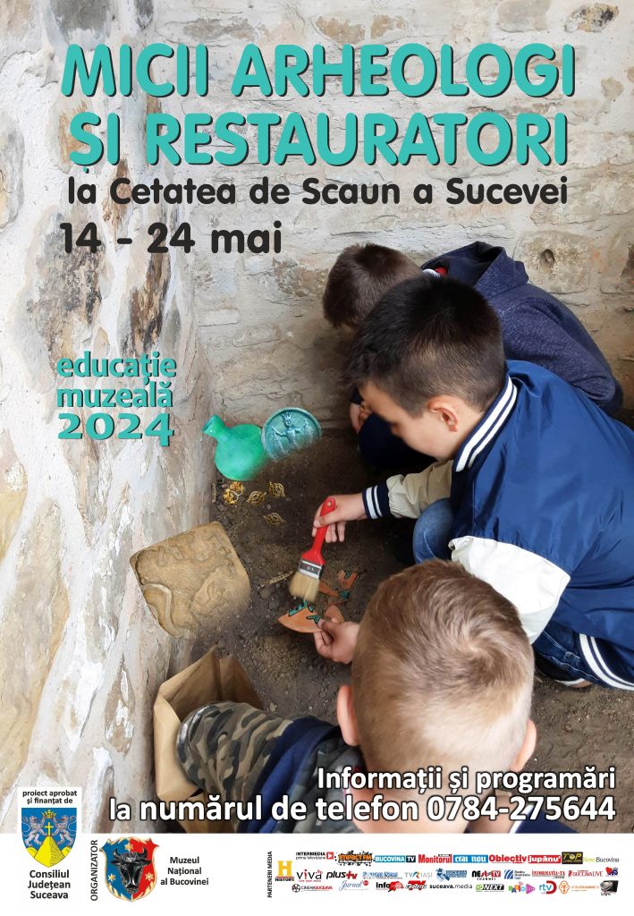 Muzeul Național al Bucovinei organizează un atelier de arheologie pentru elevi
