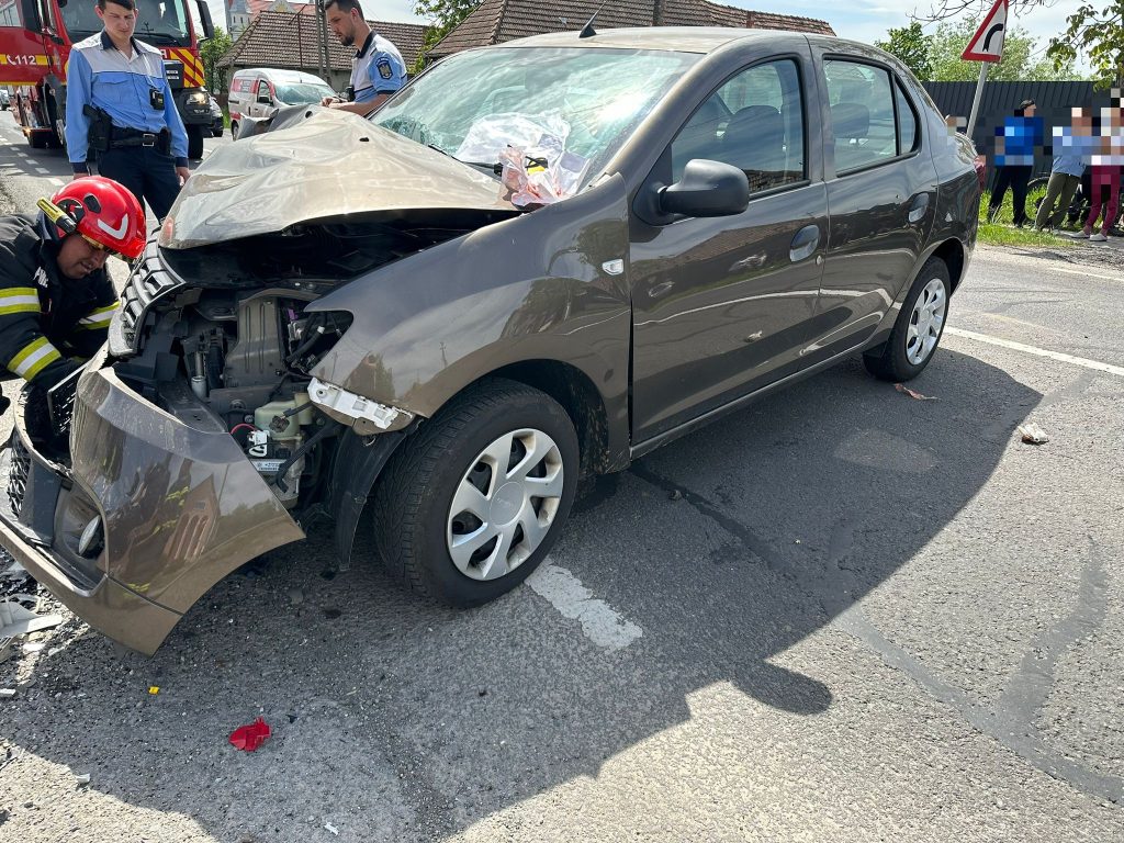 Accident rutier în Suseni