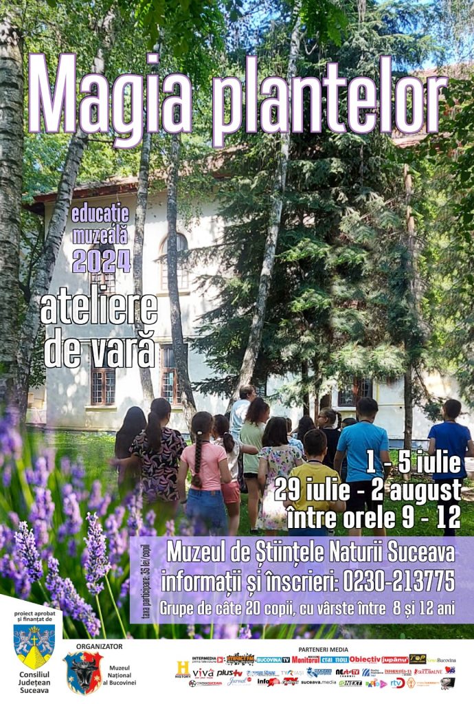 Atelierul „Magia Plantelor” la Muzeul de Științele Naturii, o aventură fascinantă pentru copii
