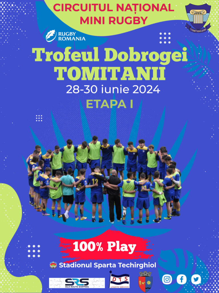 Mini-rugbiștii bârlădeni, la Circuitul Național de la Constanța