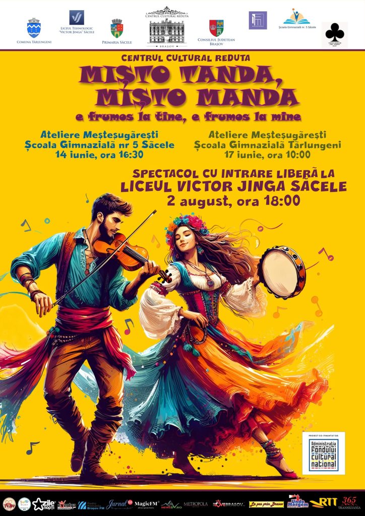 Proiectul „Mișto Tanda, Mișto Manda" continuă