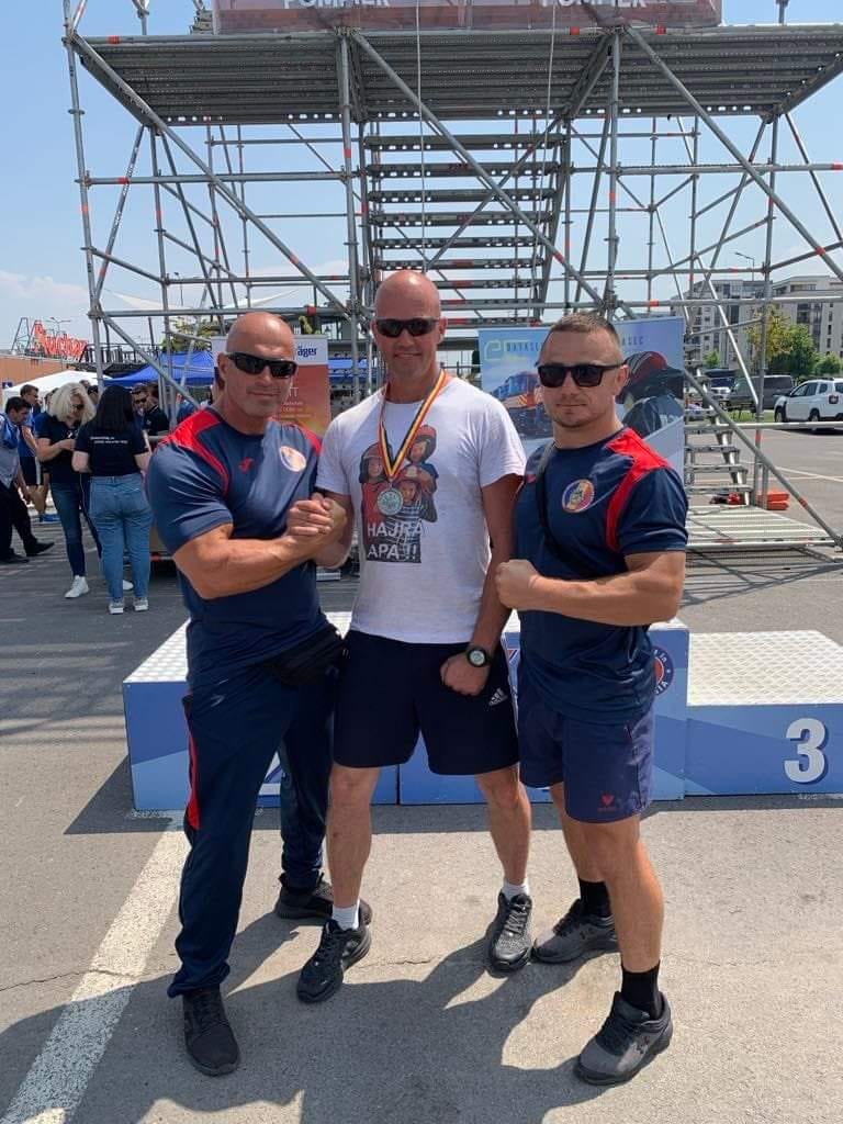 Vicecampionul României la „Cel mai puternic pompier!” este din Harghita