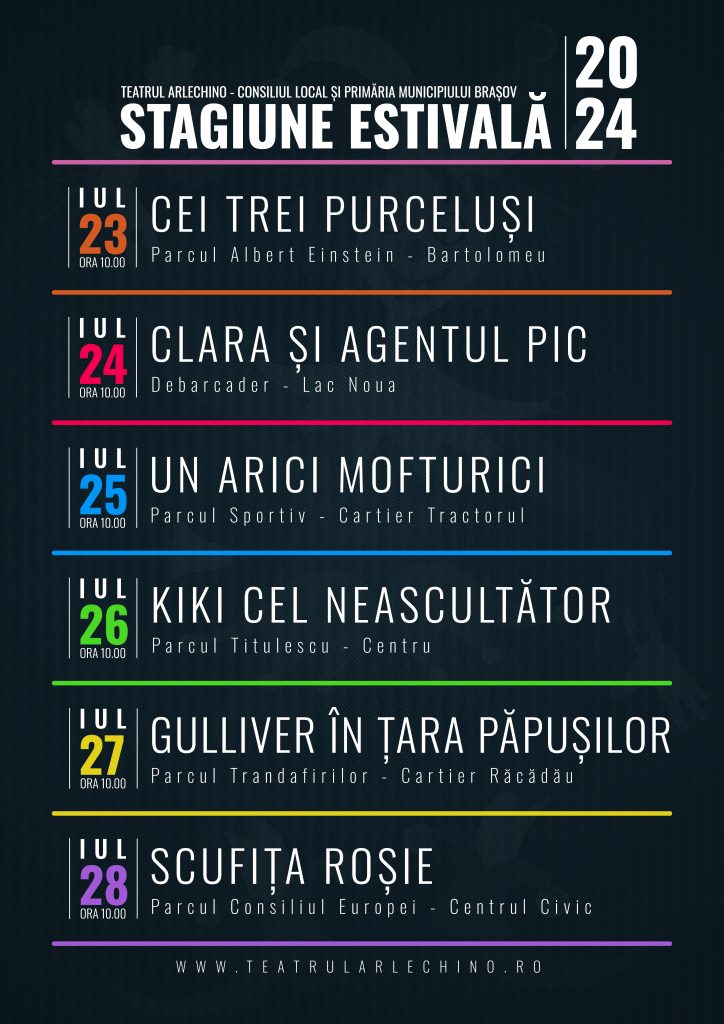 stagiunea estivală cu spectacole în aer liber