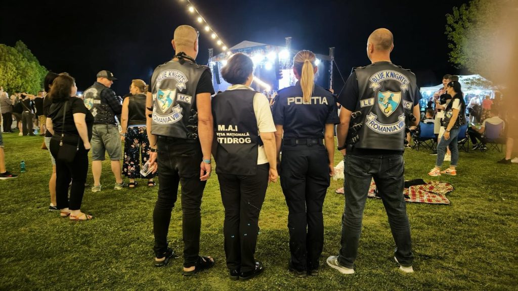 Polițiștii vasluieni la Motorfest: prevenție, informare și siguranță pentru tineri