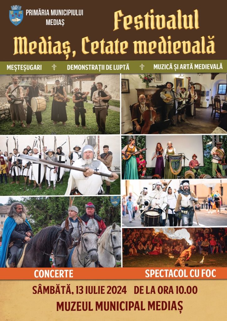 Festivalul „Mediaș, Cetate Medievală. Târg de meșteșuguri vii”