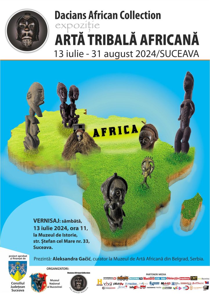 vernisajul expoziției „Artă tribală africană", găzduită de Muzeul de Istorie.