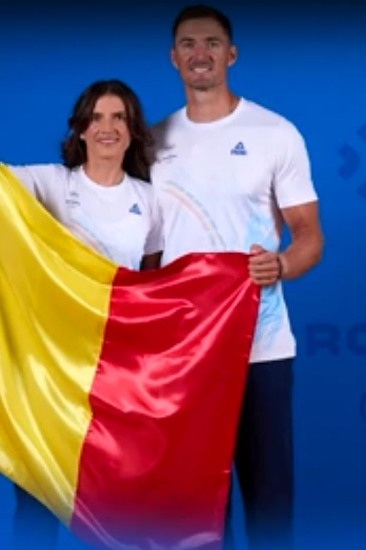 Ionela și Marius Cozmiuc vor purta cu mândrie drapelul tricolor la Paris!