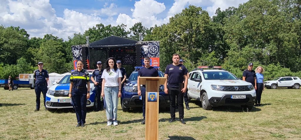 Structurile interne MAI participă activ la gestionarea Festivalului OPEN CAMP Vaslui (foto-video)