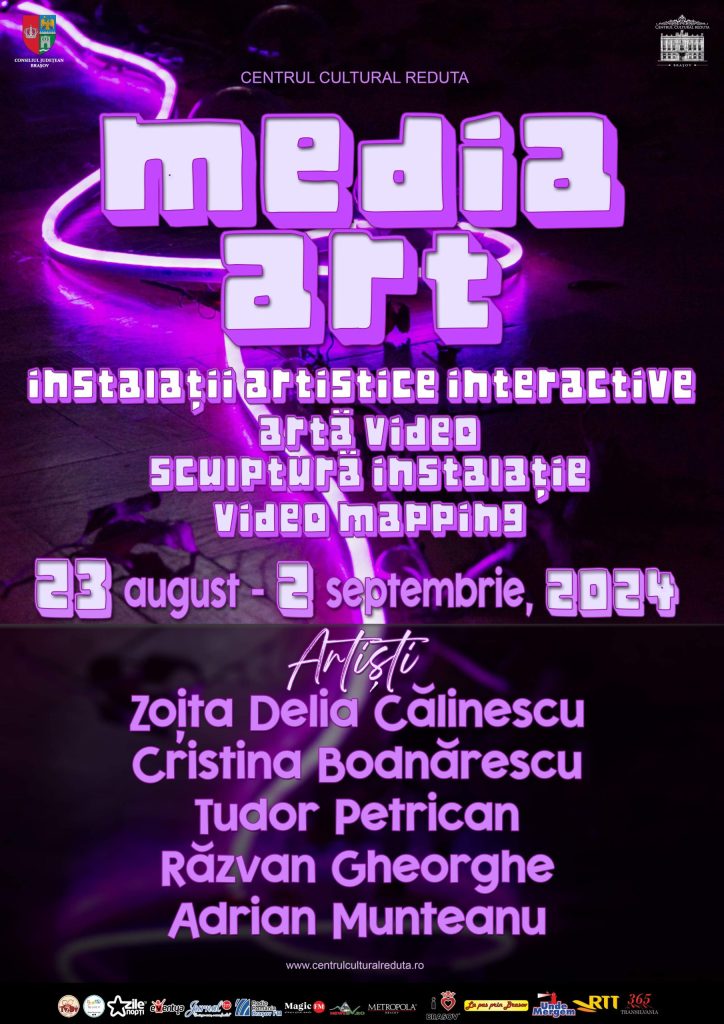 Proiectul MEDIA ART, ediția a III-a – 23 august 2024