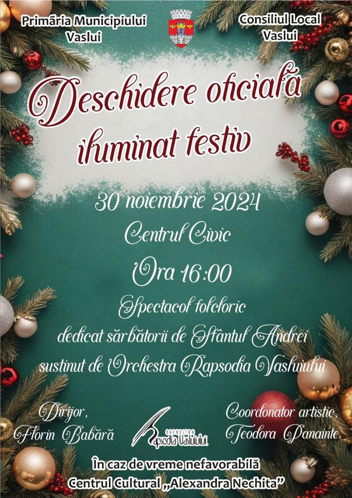 Evenimentele festive organizate în Centrul Civic