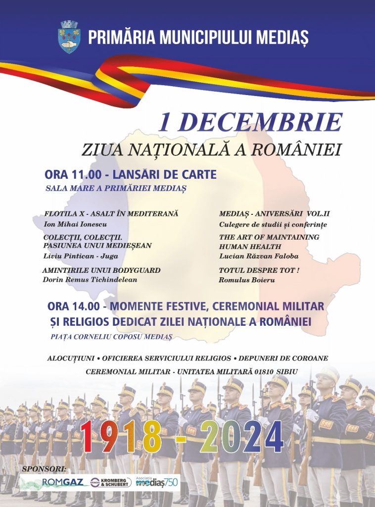 1 Decembrie, Primăria Municipiului Mediaș