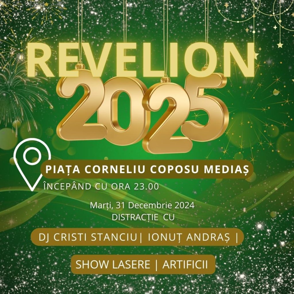 Medieșenii sunt invitați să întâmpine Noul An