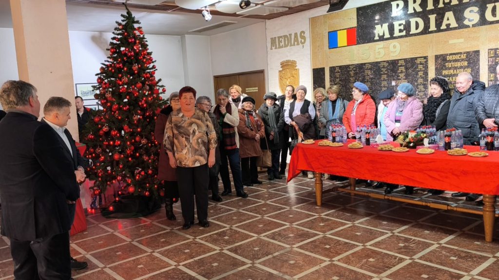 Pe 18 decembrie 2024, asociațiile de pensionari din Mediaș
