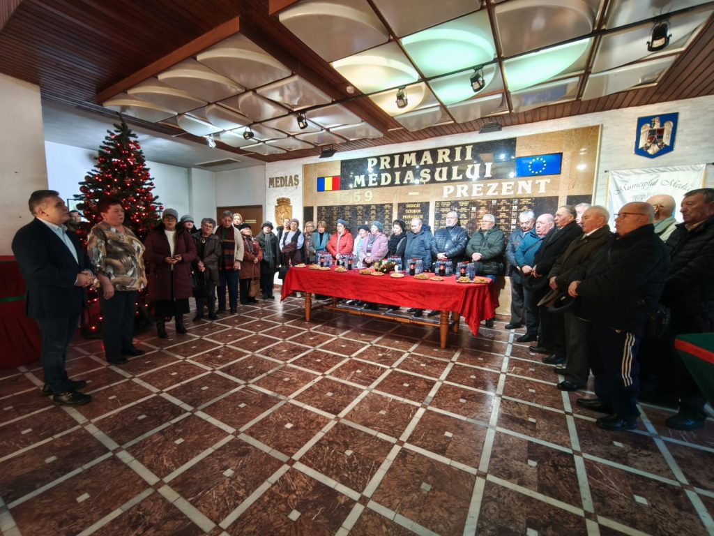 Pe 18 decembrie 2024, asociațiile de pensionari din Mediaș