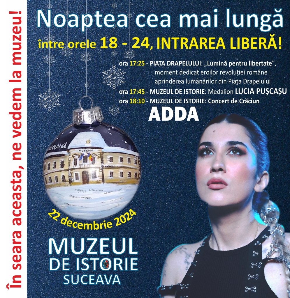 Nu uitați, în seara aceasta, ne vom vedea la muzeu