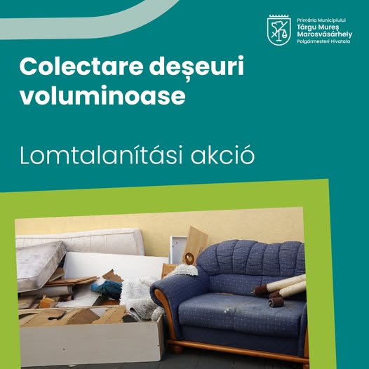 În perioada 27 ianuarie – 22 februarie 2025, Primăria Târgu Mureș va derula o campanie