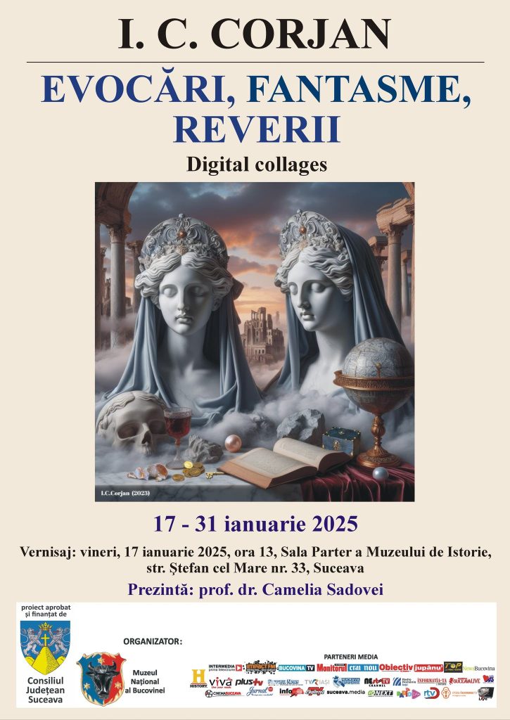 Vernisajul expoziției de colaj digital „Evocări, fantasme, reverii”
