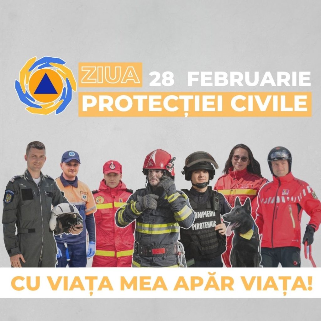  92 de ani de la instituirea oficială a Protecției Civile în România