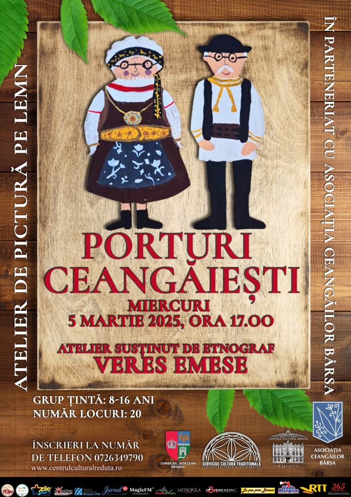 Atelierul de pictură pe lemn – Porturi ceangăiești