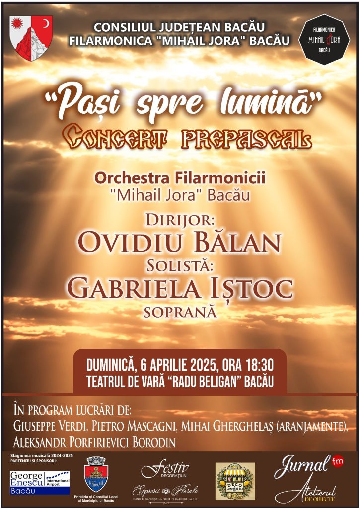 Concertul prepascal intitulat „Pași spre lumină”
