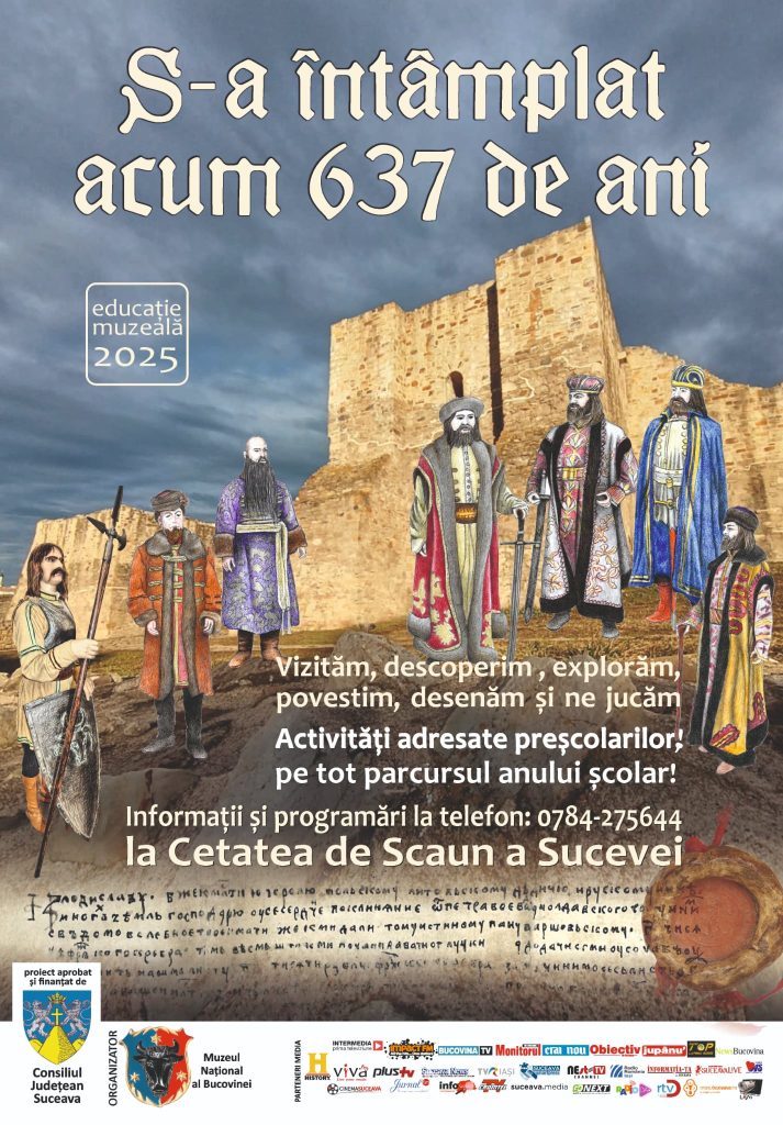 Muzeul Național al Bucovinei propune, în oferta sa educațională pentru anul 2025