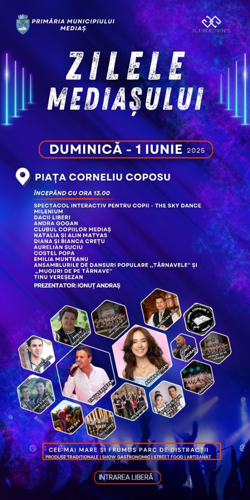 Zilele Mediașului ediția 2025 