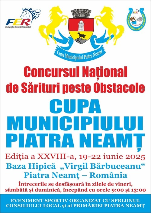 A XXVIII-a ediție a Concursului Național de Sărituri peste Obstacole