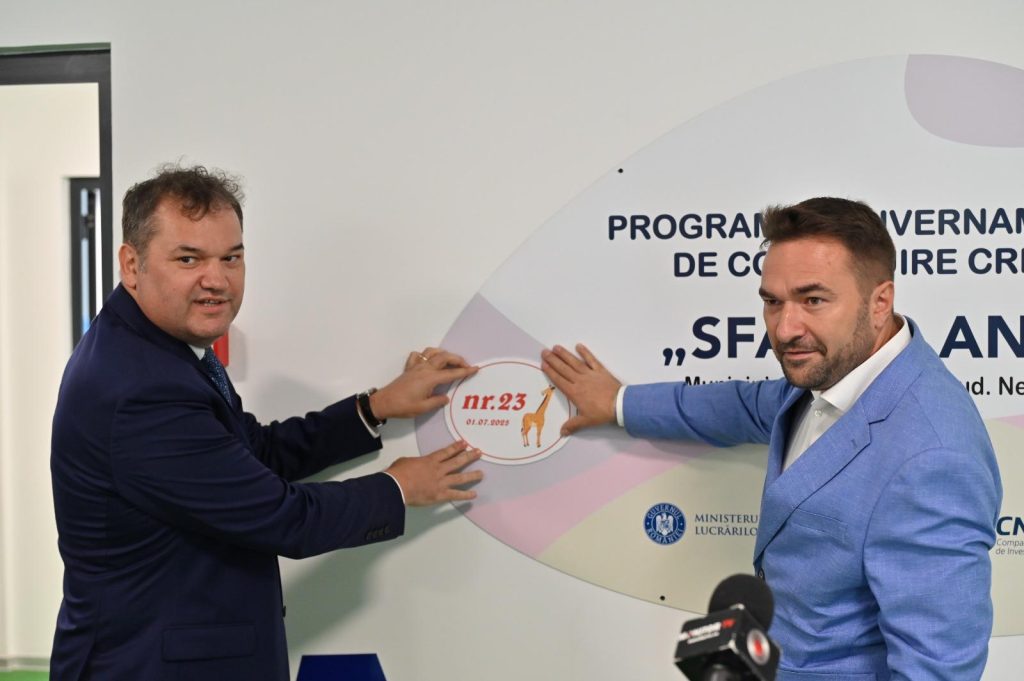 Pe 1 iulie, a fost inaugurată oficial Creșa din cartierul Văleni