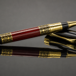 Luxury Gold-Accented Pen Set