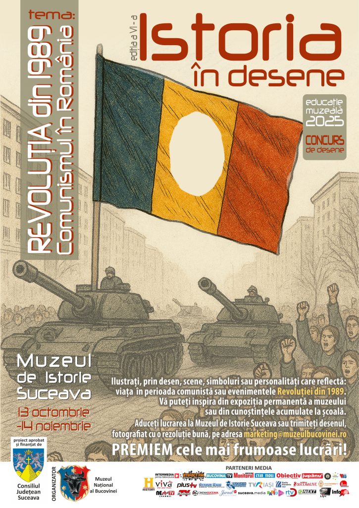 A șasea ediție a proiectului de educație muzeală „Istoria în desene”