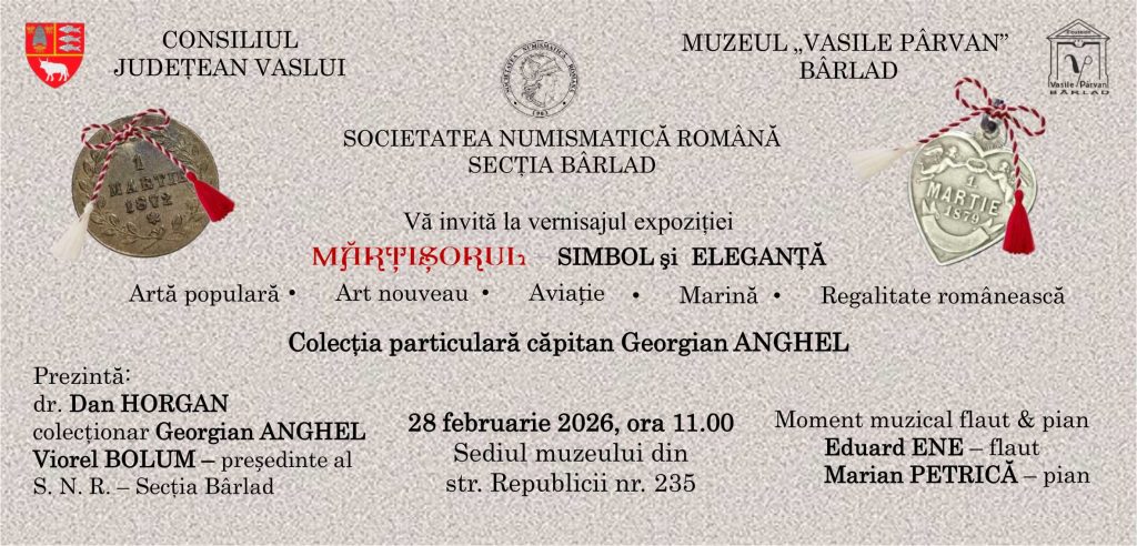 Vernisajul expoziției temporare „Mărțișorul – Simbol și Eleganță”