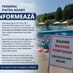 Două bazine din zona VIP a Ștrandului Municipal au fost închise temporar